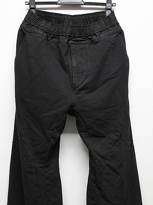 JULIUS����ꥦ��/COTTON DRY SWEAT TROUSERS10/BLACK