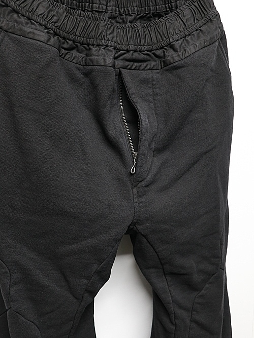 JULIUS����ꥦ��/COTTON DRY SWEAT TROUSERS10/BLACK