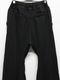 JULIUS����ꥦ��/COTTON DRY SWEAT TROUSERS10/BLACK