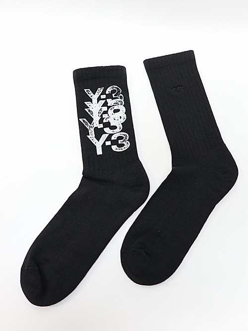 Y-3���磻���꡼/Y-3 MERCH SOCKS/BLACK