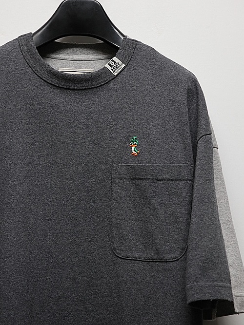 Maison MIHARA YASUHIRO��COMBINED TEE/CHARCOAL