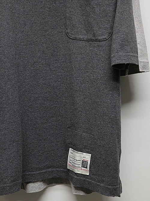 Maison MIHARA YASUHIRO��COMBINED TEE/CHARCOAL