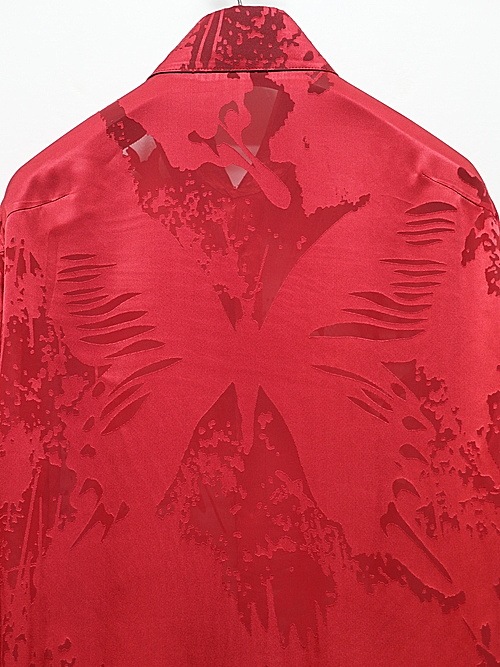 (ͽ���ʡ�7��8������ͽ��/kiryuyrik������奦����奦/Sahadow Butterfly Opal Shirt/Red