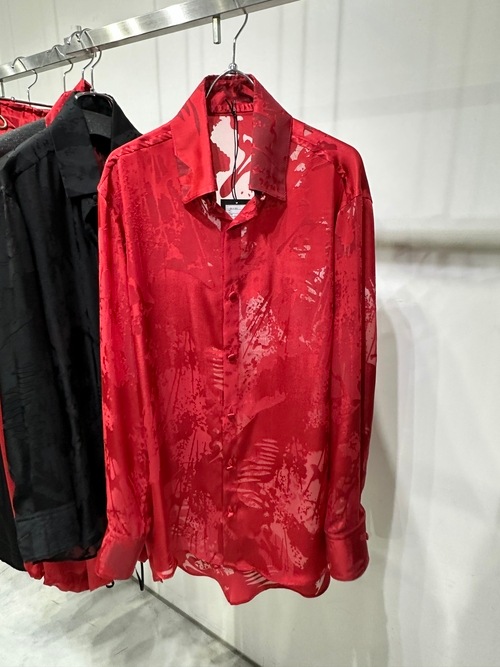 (ͽ���ʡ�7��8������ͽ��/kiryuyrik������奦����奦/Sahadow Butterfly Opal Shirt/Red