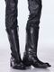 (ͽ���ʡ�11������12������ͽ��/kiryuyrik������奦����奦/Cow Hide Western Boots/Black