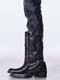 (ͽ���ʡ�11������12������ͽ��/kiryuyrik������奦����奦/Cow Hide Western Boots/Black