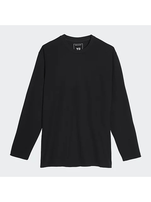 SALE30%OFF/Y-3磻꡼/U GFX LS TEE/BLACK