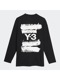 SALE30%OFF/Y-3磻꡼/U GFX LS TEE/BLACK