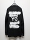 SALE30%OFF/Y-3磻꡼/U GFX LS TEE/BLACK