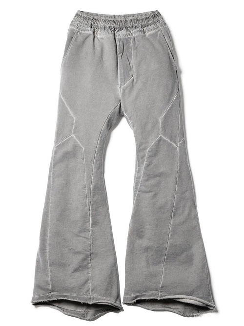 (ͽ)1112ͽ/JULIUSꥦ/COTTON DRY SWEAT TROUSERS10/CEMENT