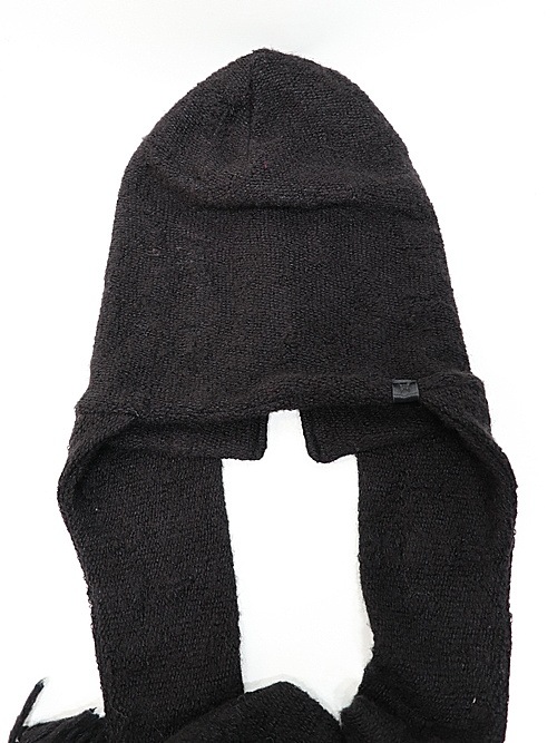 kiryuyrik������奦����奦/Border Stole Cap/Black&Black