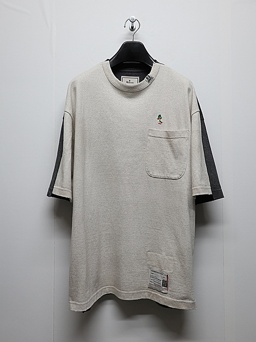 Maison MIHARA YASUHIRO��COMBINED TEE/WHITE