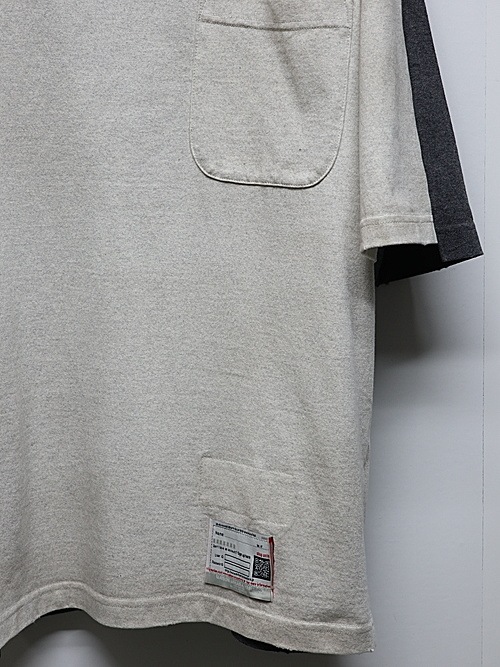 Maison MIHARA YASUHIRO��COMBINED TEE/WHITE