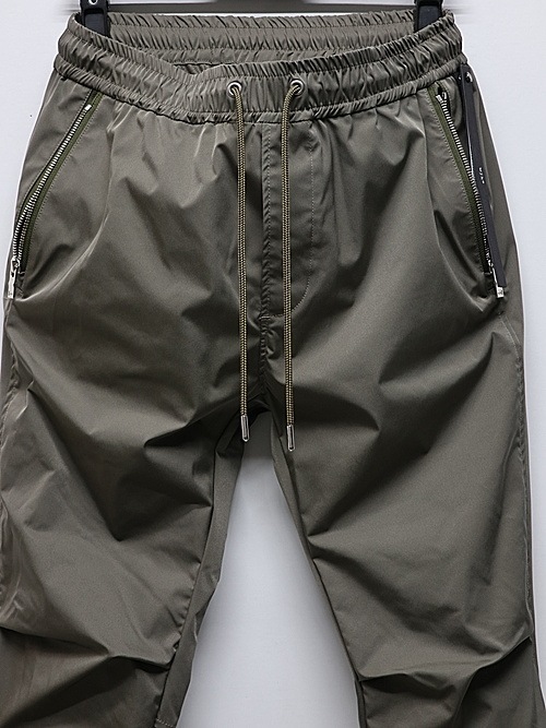 wjk�����֥른��������/tuck rib pants/khaki