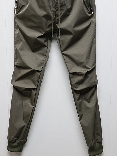 wjk�����֥른��������/tuck rib pants/khaki