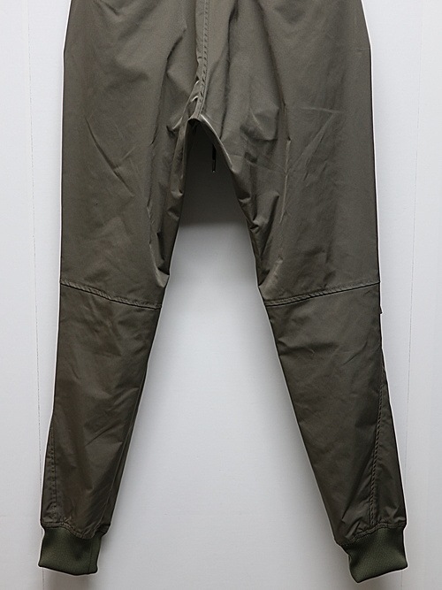 wjk�����֥른��������/tuck rib pants/khaki