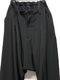 Ground Y�����饦��ɥ磻/TA/PE CREPE DE CHINE SAROUEL PANTS/BLACK