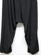Ground Y�����饦��ɥ磻/TA/PE CREPE DE CHINE SAROUEL PANTS/BLACK