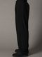 Ground Y�����饦��ɥ磻/TA/PE CREPE DE CHINE SAROUEL PANTS/BLACK