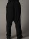 Ground Y�����饦��ɥ磻/TA/PE CREPE DE CHINE SAROUEL PANTS/BLACK