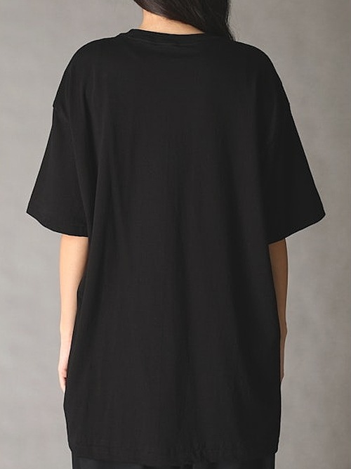 Ground Y�����饦��ɥ磻/20/- JERSEY CROW T-SHIRT/BLACK