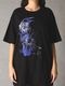 Ground Y�����饦��ɥ磻/20/- JERSEY CROW T-SHIRT/BLACK