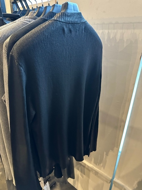 (ͽ����)8��9������ͽ��/JULIUS����ꥦ��/COTTON YARN KNIT1/BLACK