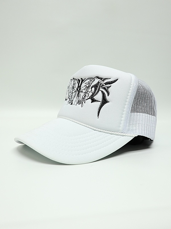 �㴰���kiryuyrik������奦����奦/Mesh Cap/WhiteBlack
