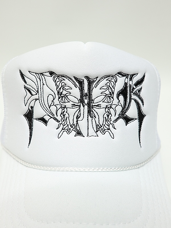 �㴰���kiryuyrik������奦����奦/Mesh Cap/WhiteBlack