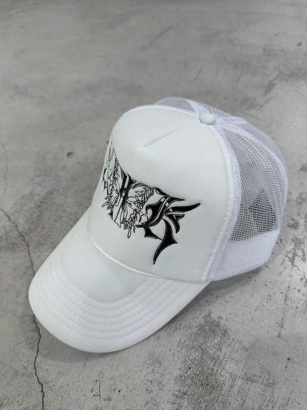 (ͽ���ʡ�8��9������ͽ��/kiryuyrik������奦����奦/Mesh Cap/WhiteBlack