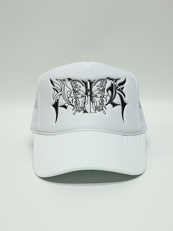 �㴰���kiryuyrik������奦����奦/Mesh Cap/WhiteBlack