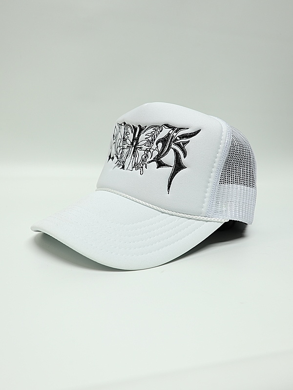 �㴰���kiryuyrik������奦����奦/Mesh Cap/WhiteBlack