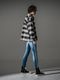 �㴰���RESOUND CLOTHING���ꥵ����ɥ���������/flannel check JK/BLACK
