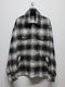 �㴰���RESOUND CLOTHING���ꥵ����ɥ���������/flannel check JK/BLACK