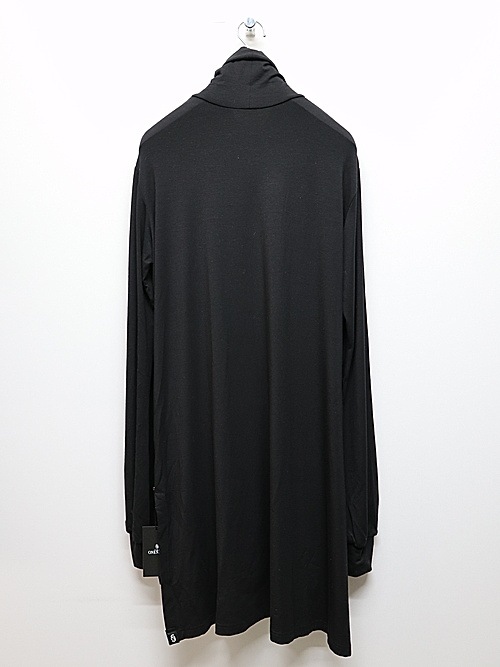 �㴰���THE ONENESS�������ͥ�/Tencel Jersey Turtle Neck Tunic/Black