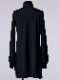 �㴰���THE ONENESS�������ͥ�/Tencel Jersey Turtle Neck Tunic/Black