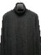 �㴰���THE ONENESS�������ͥ�/Tencel Jersey Turtle Neck Tunic/Black