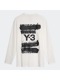 SALE30%OFF/Y-3磻꡼/U GFX LS TEE/CWHITE.