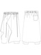 Ground Y�����饦��ɥ磻/TA/PE CREPE DE CHINE 3WAY SKIRT PANTS/BLACK