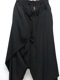 Ground Y�����饦��ɥ磻/TA/PE CREPE DE CHINE 3WAY SKIRT PANTS/BLACK