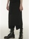 Ground Y�����饦��ɥ磻/TA/PE CREPE DE CHINE 3WAY SKIRT PANTS/BLACK