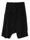 Ground Y�����饦��ɥ磻/TA/PE CREPE DE CHINE 3WAY SKIRT PANTS/BLACK