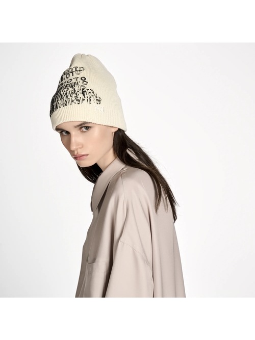 Y-3���磻���꡼/MERCH BEANIE/CWHITE