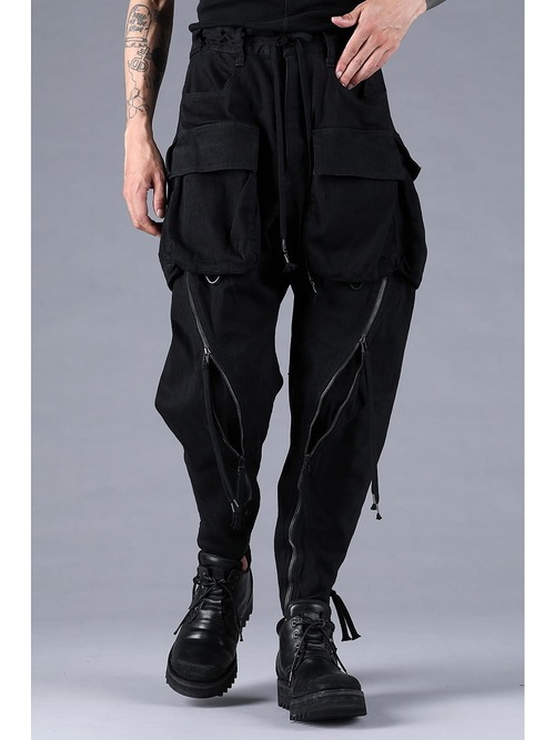 (ͽʡ13ͽ/D.HYGENǥϥ/ȥåǥ˥ॸåץ㥹֥륫åץɥѥ/BLACK