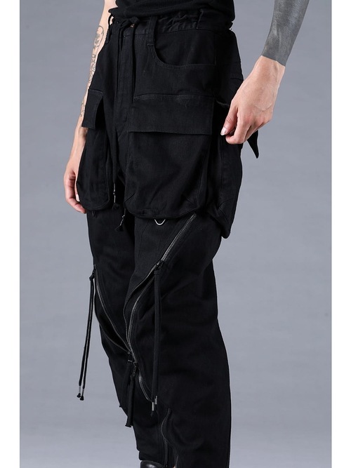 (ͽʡ13ͽ/D.HYGENǥϥ/ȥåǥ˥ॸåץ㥹֥륫åץɥѥ/BLACK