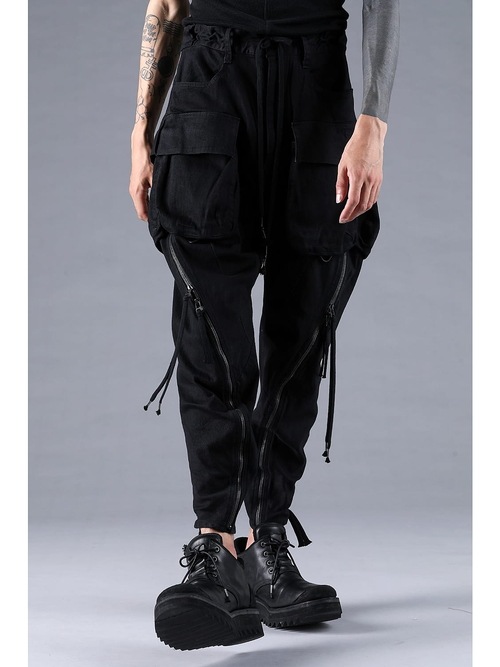 (ͽʡ13ͽ/D.HYGENǥϥ/ȥåǥ˥ॸåץ㥹֥륫åץɥѥ/BLACK