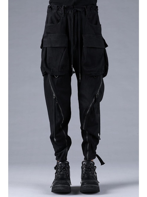 (ͽʡ13ͽ/D.HYGENǥϥ/ȥåǥ˥ॸåץ㥹֥륫åץɥѥ/BLACK