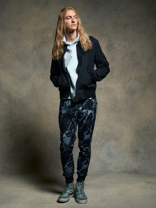 (ͽ���ʡ�2��3������ͽ��/wjk�����֥른��������/tuck rib pants/mono print