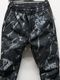 wjk�����֥른��������/tuck rib pants/mono print