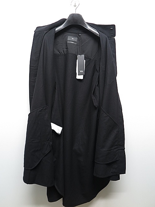 SALE40%OFF/Y-3磻꡼/FLANNEL SHIRT BLACK.